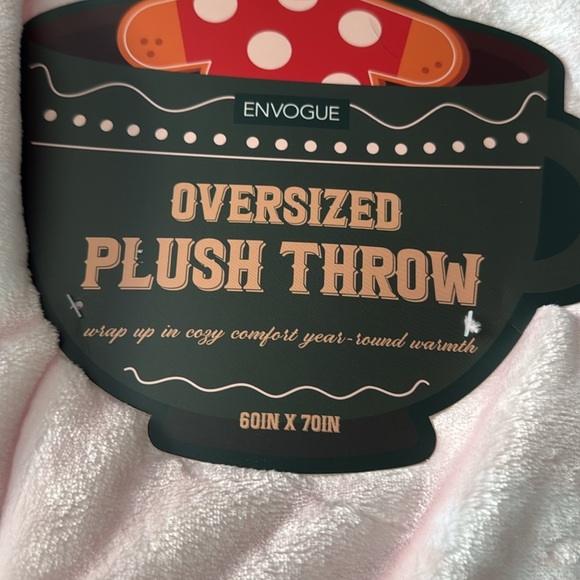 Envogue Plush Oversized Faux Fur Throw Gingerbread Blanket - Picture 5 of 8